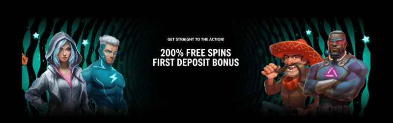 Velkomstbonus fra Wizz Spin Casino